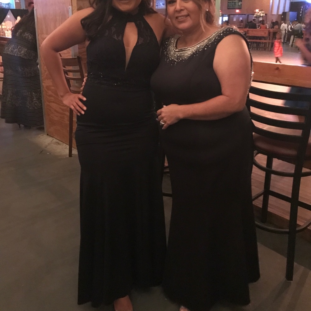 Long blue elegant dress. Only worn once